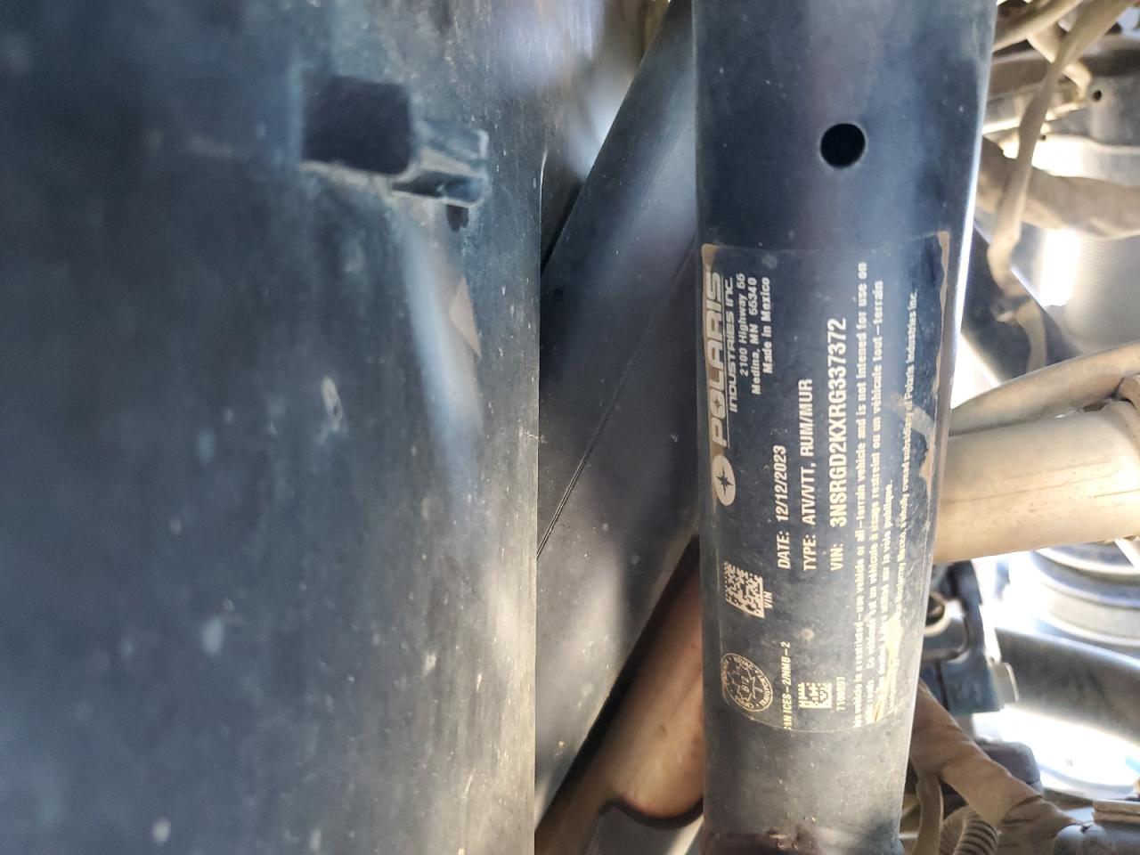 2024 Polaris Rzr Pro R Ultimate VIN: 3NSRGD2KXRG337372 Lot: 90041905