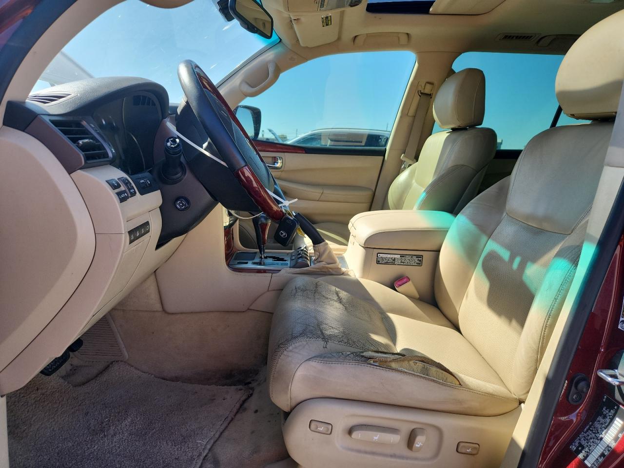 2008 Lexus Lx 570 VIN: JTJHY00W384012483 Lot: 87368565
