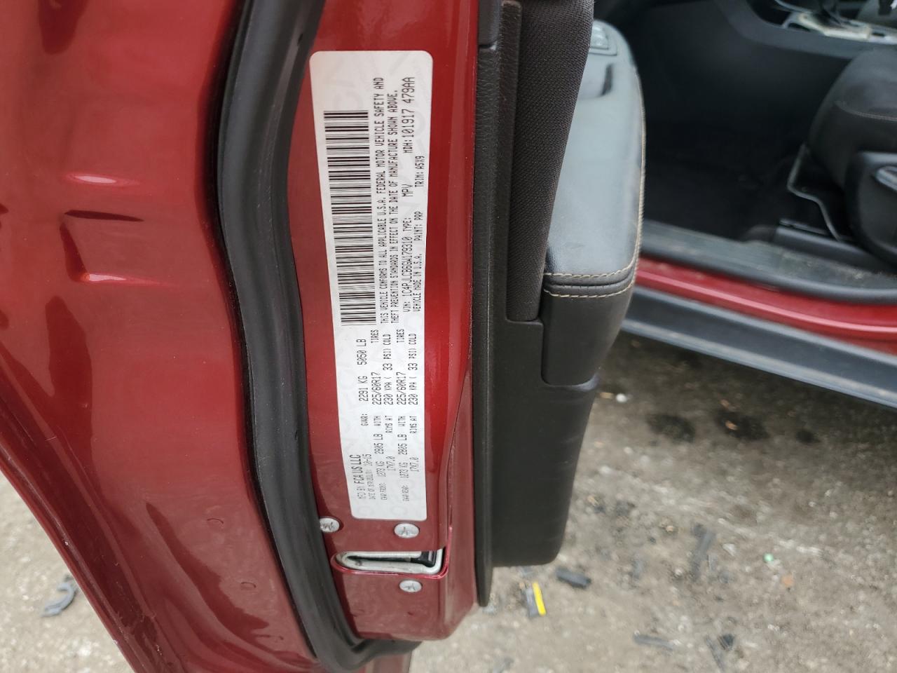 2016 Jeep Cherokee Latitude VIN: 1C4PJLCB6GW179310 Lot: 85547895