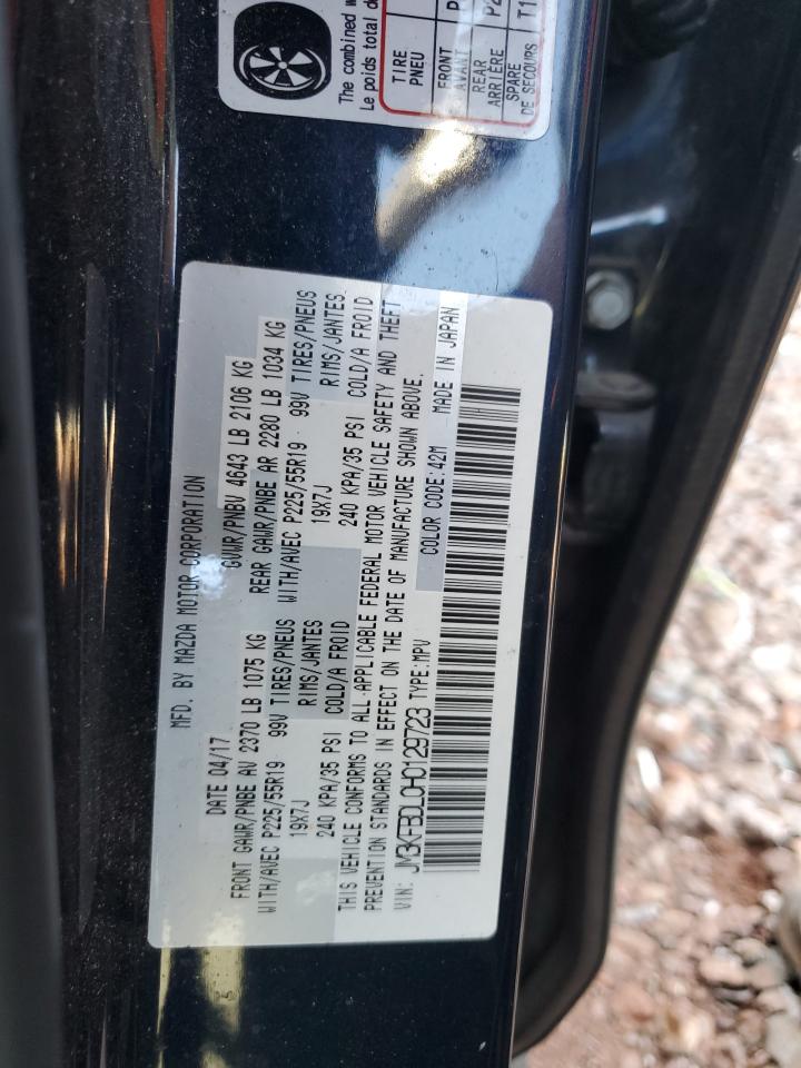 2017 Mazda Cx-5 Grand Touring VIN: JM3KFBDL0H0129723 Lot: 86496245