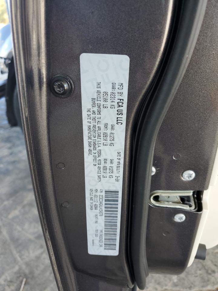 2020 Chrysler 300 Touring VIN: 2C3CCAAGXLH154578 Lot: 90904515