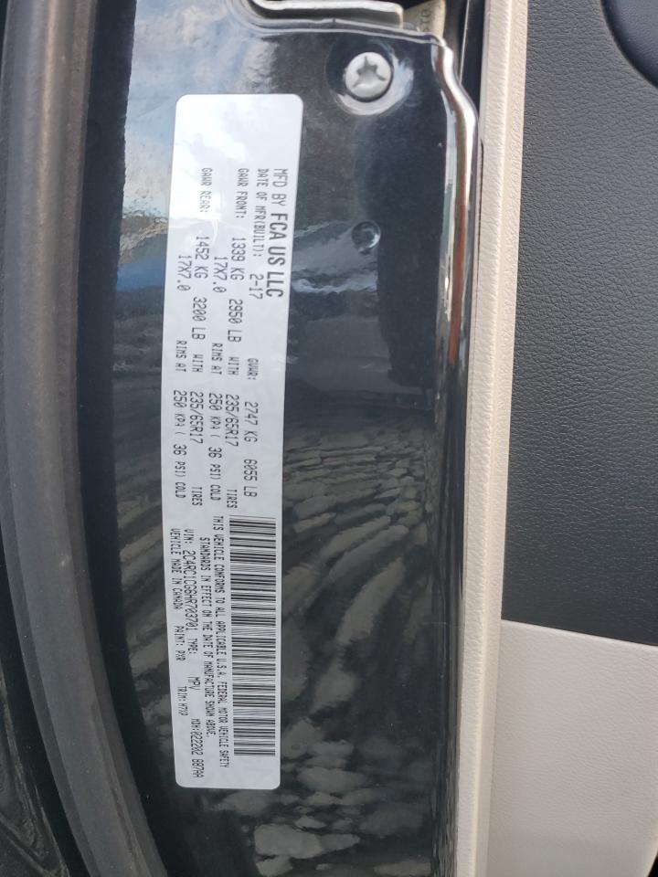 2017 Chrysler Pacifica Lx VIN: 2C4RC1CG6HR703701 Lot: 86210865