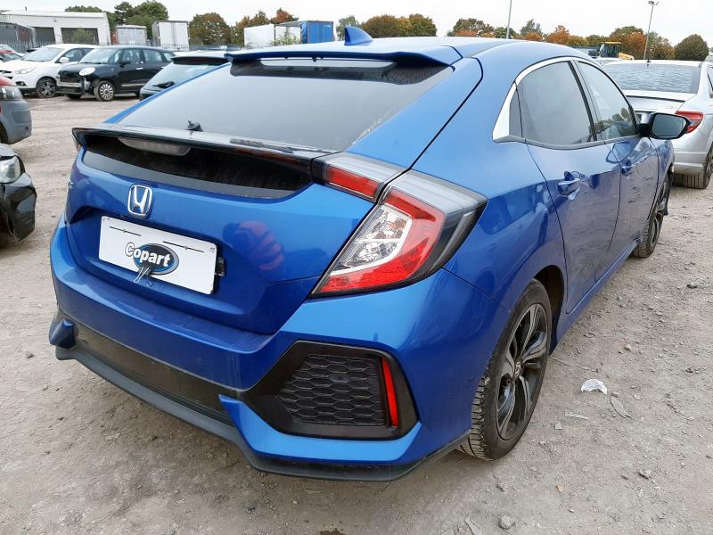 2017 HONDA CIVIC 1.0 VTEC TURBO EX 5DR CVT