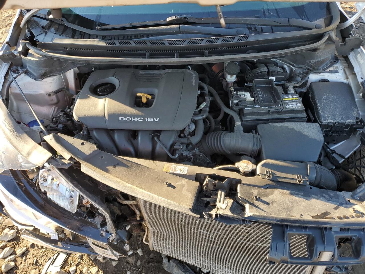 2017 Kia Forte Lx VIN: 3KPFL4A7XHE055238 Lot: 89538575