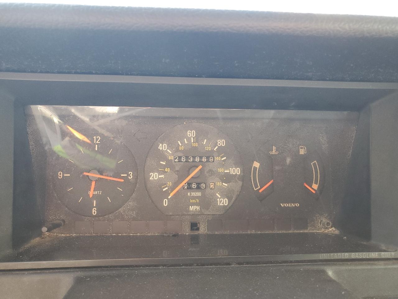 1992 Volvo 240 Base VIN: YV1AS8819N1473739 Lot: 86154505