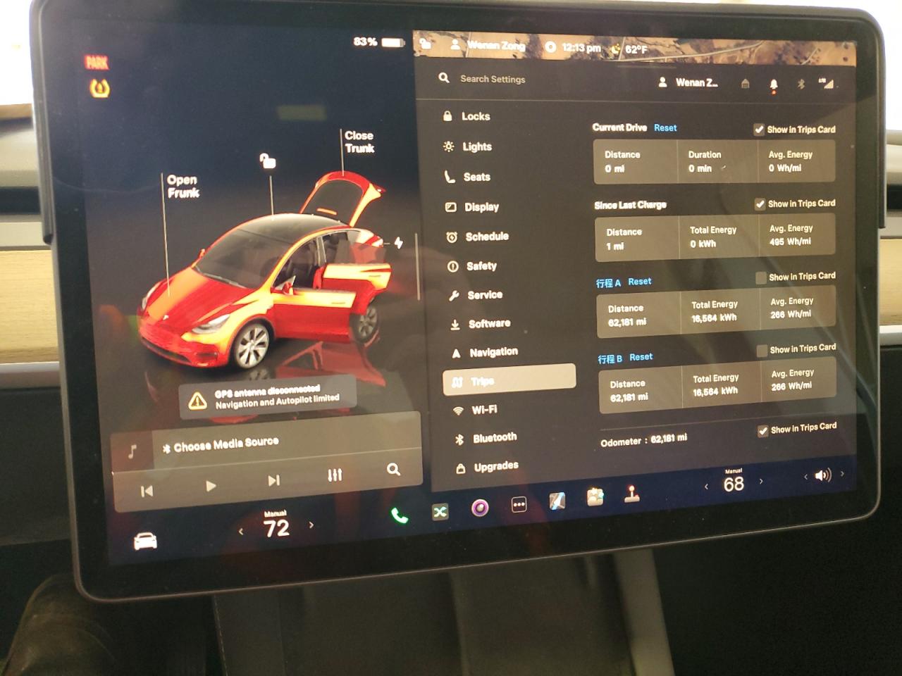 2022 Tesla Model Y VIN: 7SAYGDEE0NA011955 Lot: 87469875