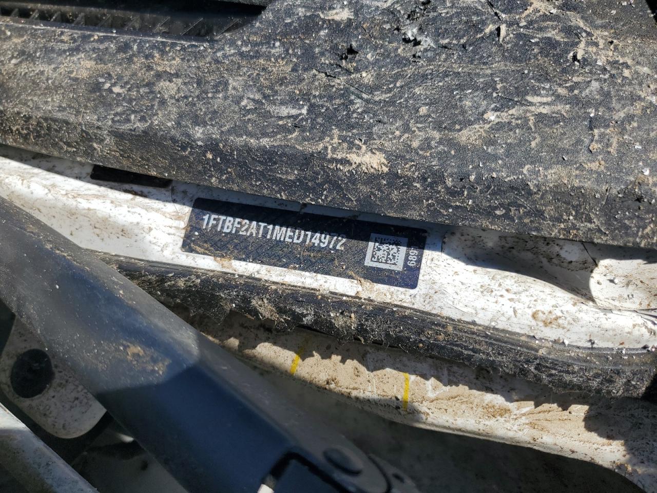 2021 Ford F250 Super Duty VIN: 1FTBF2AT1MED14972 Lot: 85729635