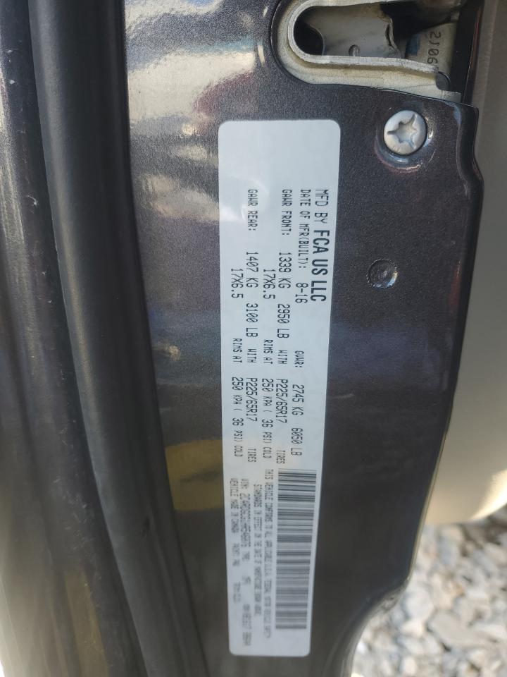 2017 Dodge Grand Caravan Sxt VIN: 2C4RDGCG1HR546076 Lot: 89895745