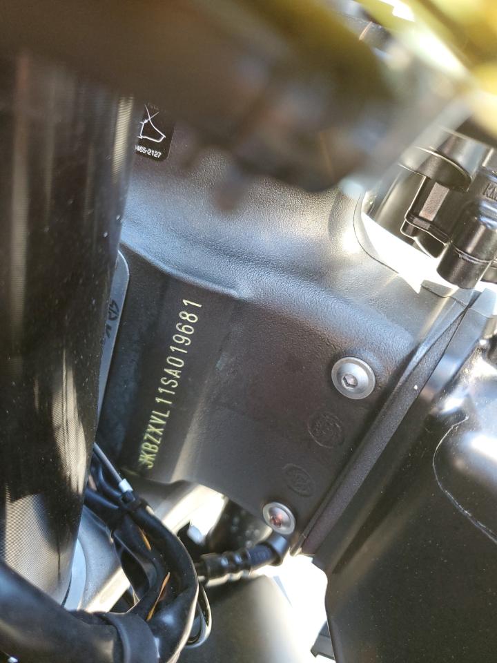 2025 Kawasaki Zx1002 L VIN: JKBZXVL11SA019681 Lot: 82523385