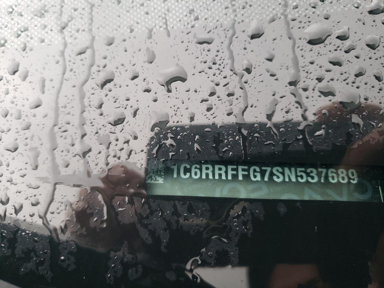 2025 Ram 1500 Big Horn/Lone Star VIN: 1C6RRFFG7SN537689 Lot: 91004645