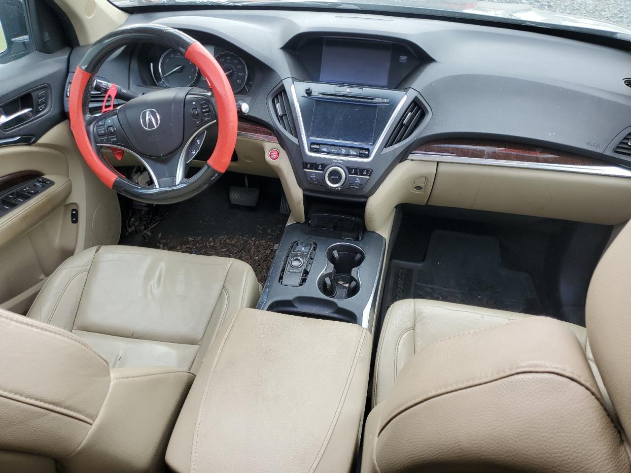 2017 Acura Mdx Technology VIN: 5FRYD4H51HB035821 Lot: 86837135