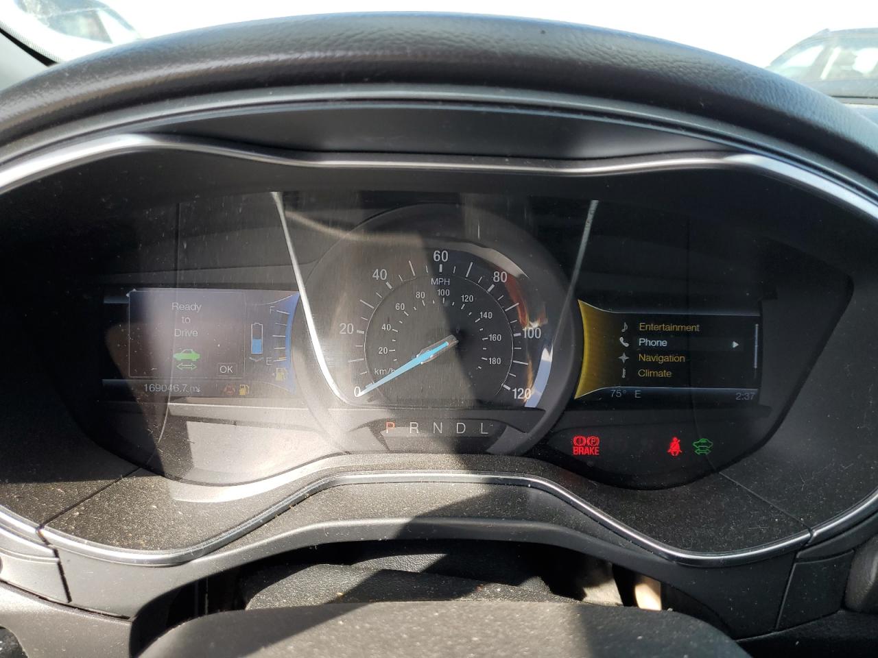 2013 Ford Fusion Titanium Phev VIN: 3FA6P0SU7DR373750 Lot: 80481025