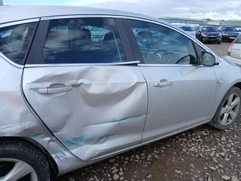 2012 VAUXHALL ASTRA 1.4I 16V SRI 5DR