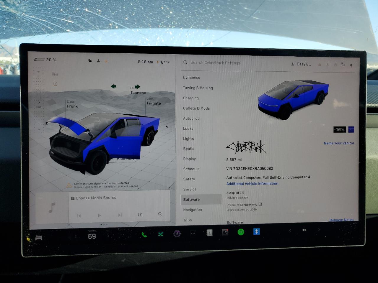 2024 Tesla Cybertruck VIN: 7G2CEHEDXRA050082 Lot: 85885125