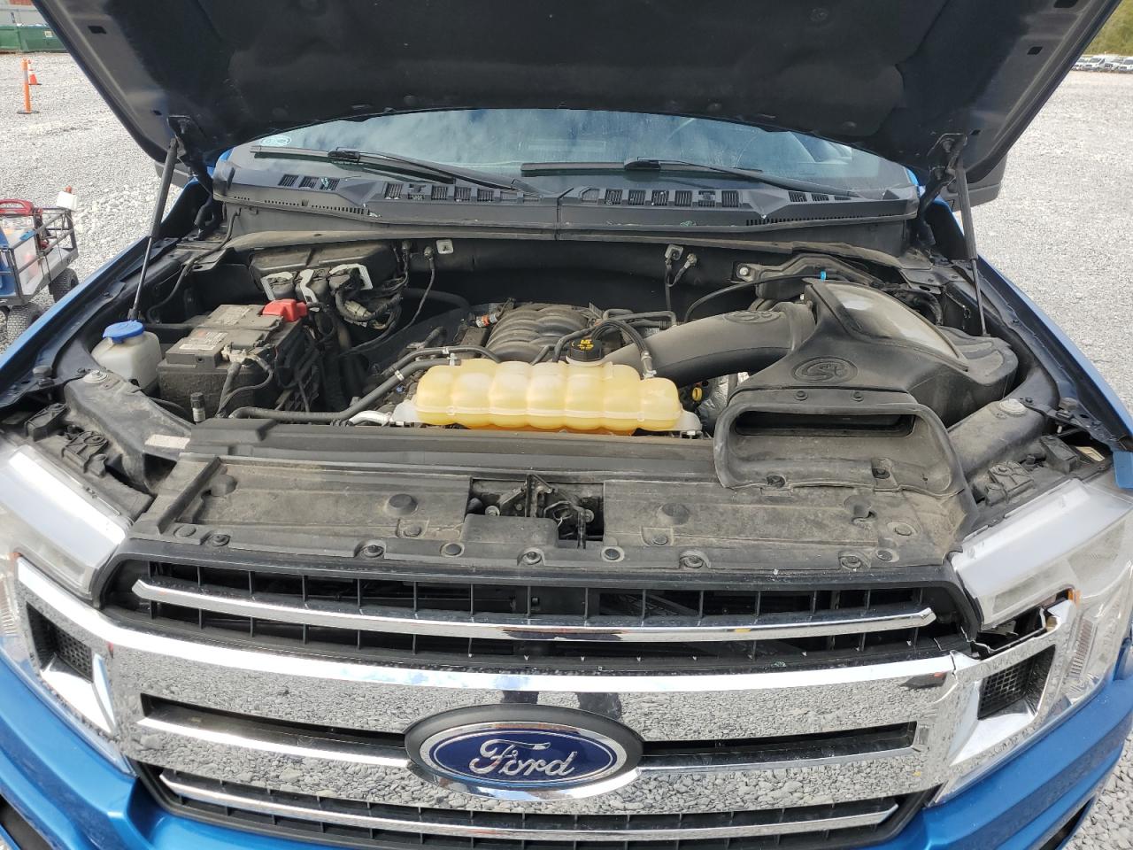 2019 Ford F150 Super Cab VIN: 1FTFX1E5XKKE89692 Lot: 85272735