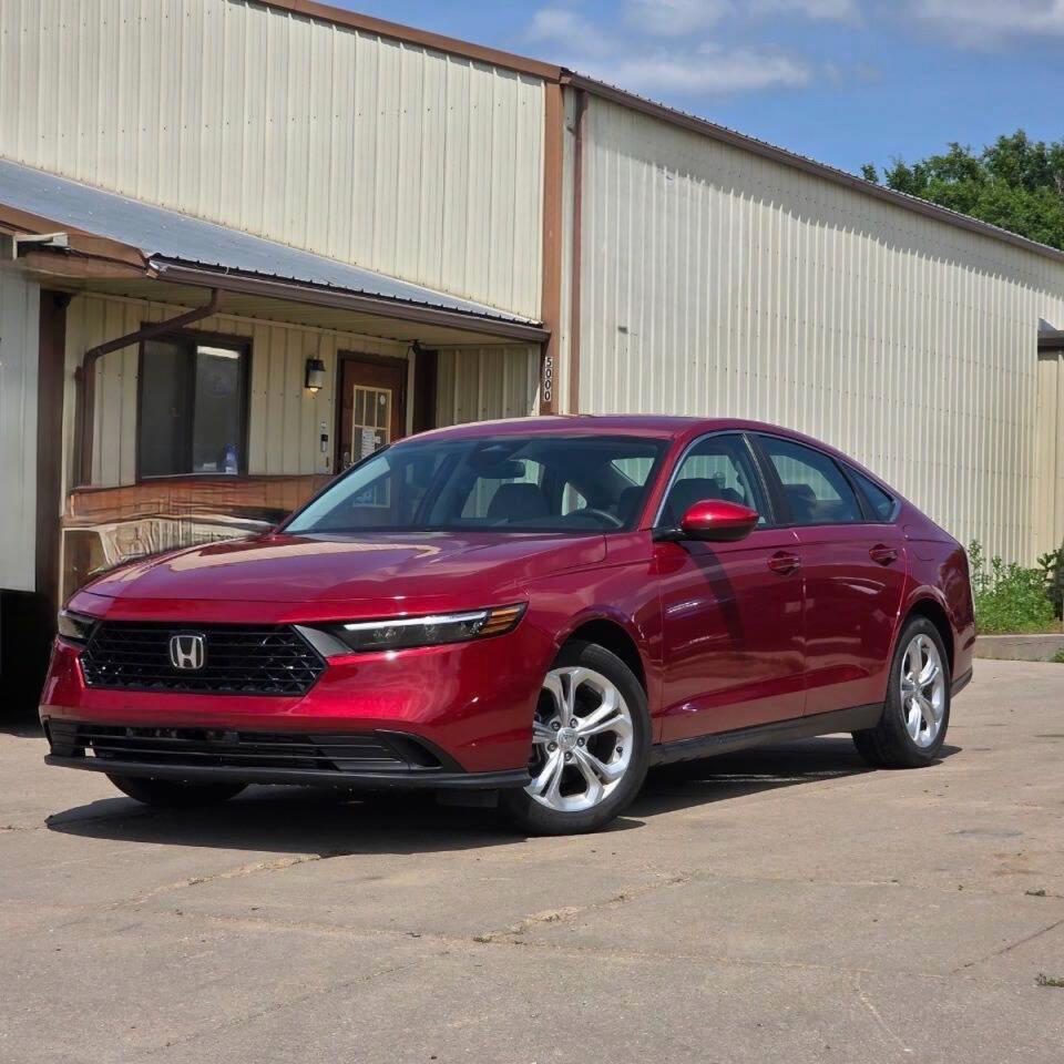 2023 Honda Accord Lx red null gas 1HGCY1F24PA050961 photo #3