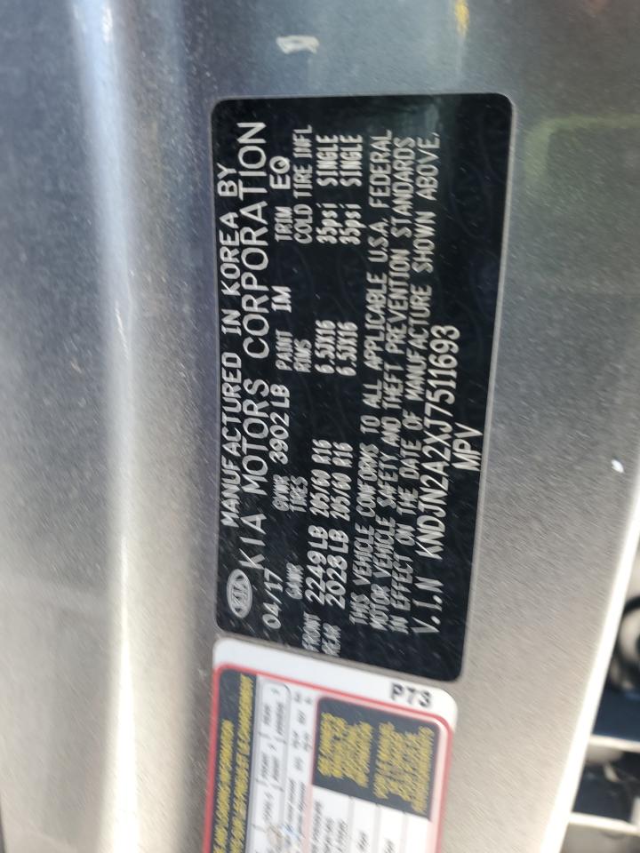 2018 Kia Soul VIN: KNDJN2A2XJ7511693 Lot: 84882925