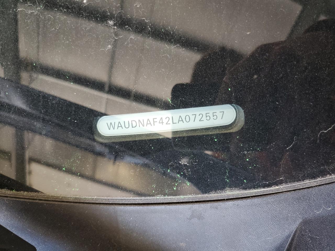 2020 Audi A4 Premium VIN: WAUDNAF42LA072557 Lot: 87424505