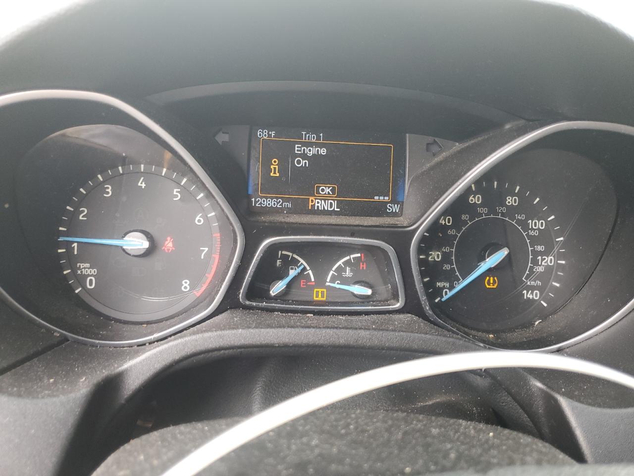 2016 Ford Focus Se VIN: 1FADP3F29GL387931 Lot: 84736235