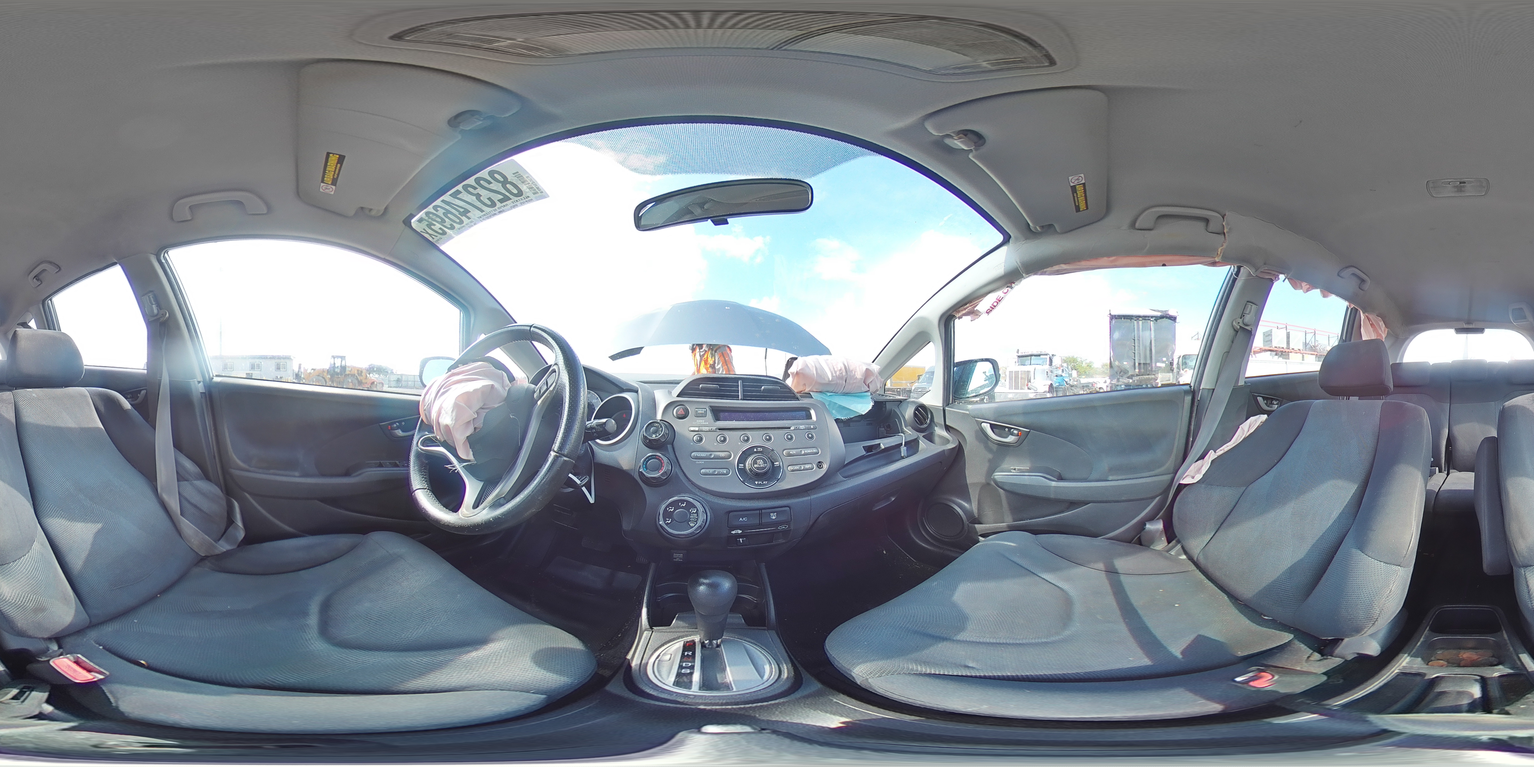 2009 Honda Fit Sport VIN: JHMGE88459S012411 Lot: 82374695