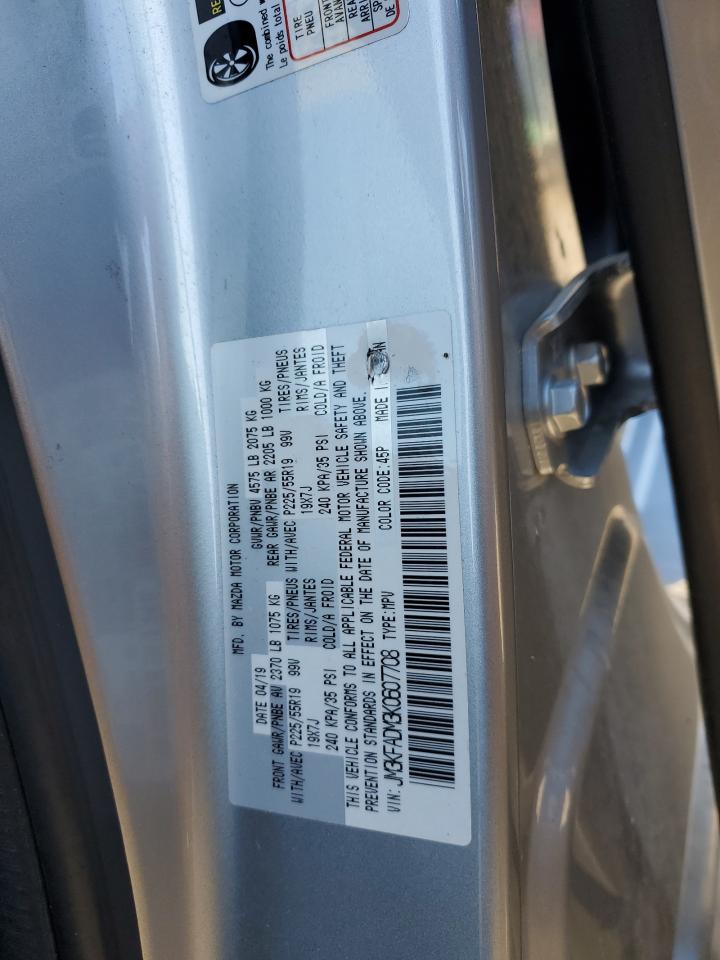 2019 Mazda Cx-5 Grand Touring VIN: JM3KFADM3K0607708 Lot: 82386235