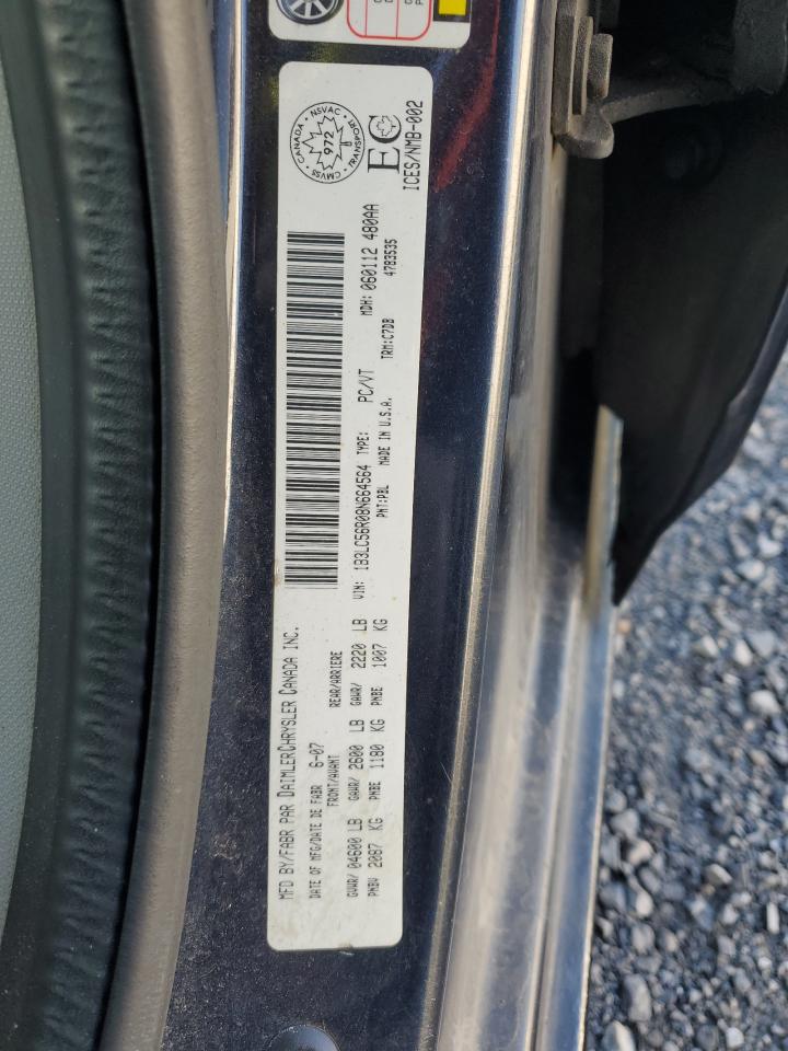 2008 Dodge Avenger Sxt VIN: 1B3LC56R08N664564 Lot: 86527675