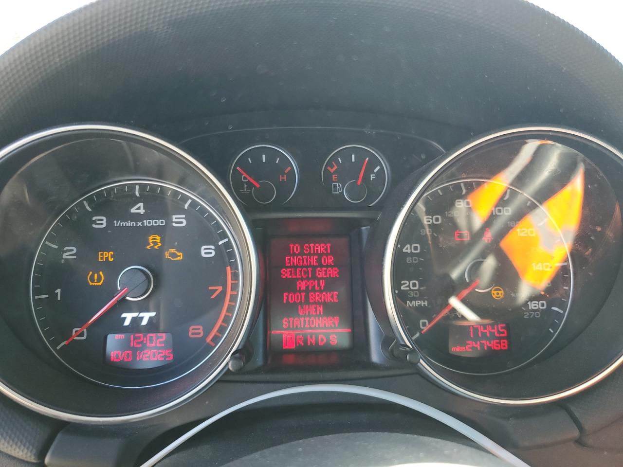 2008 Audi Tt 2.0T VIN: TRUAF38J081044643 Lot: 84947035