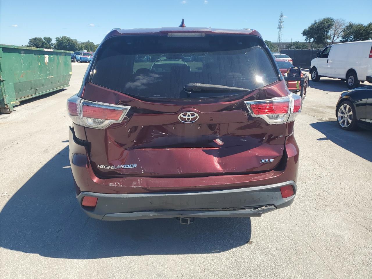 2016 Toyota Highlander Xle VIN: 5TDKKRFH4GS132402 Lot: 85891055