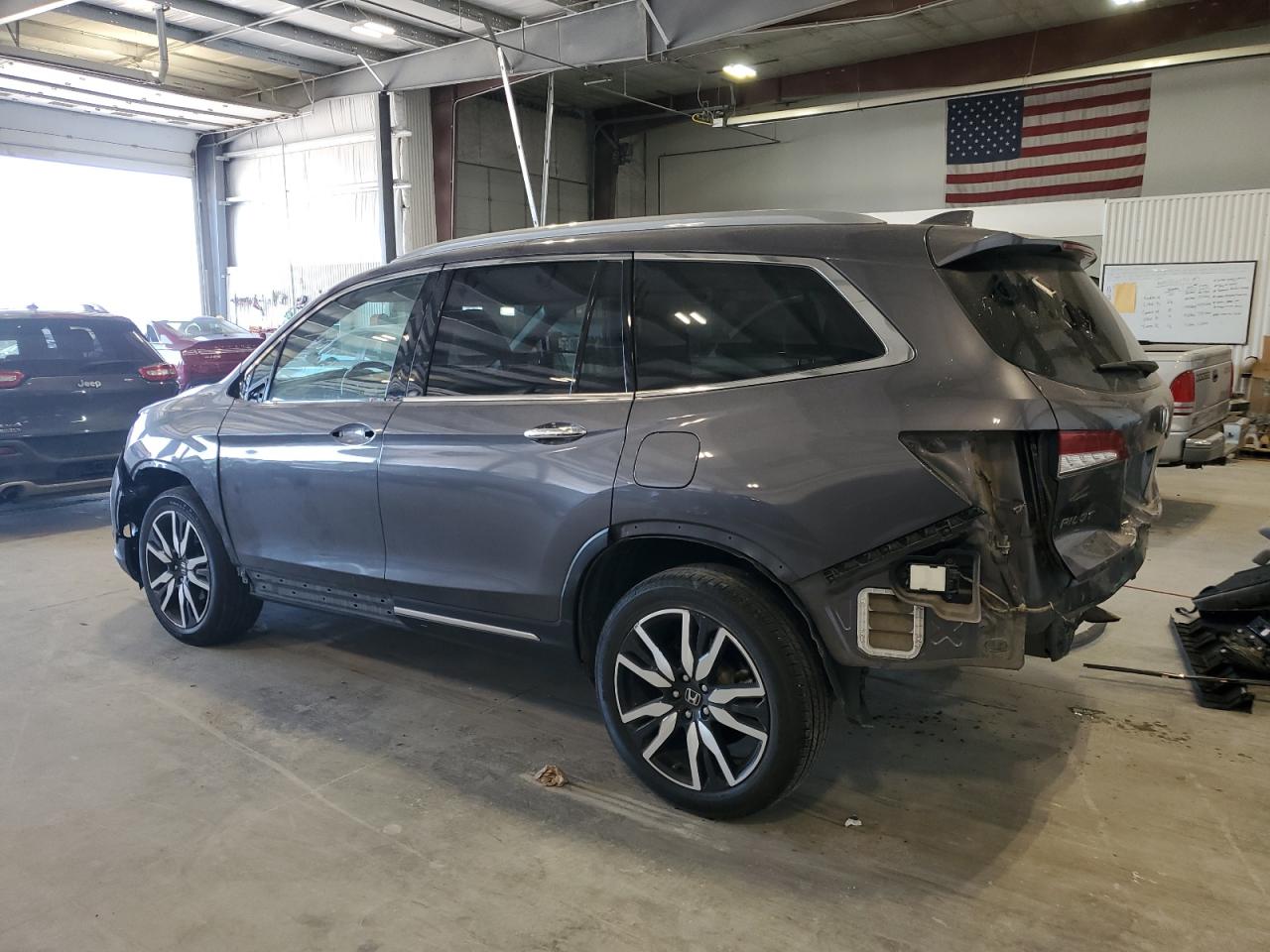 2021 Honda Pilot Touring grey null gas 5FNYF6H94MB034098 photo #3