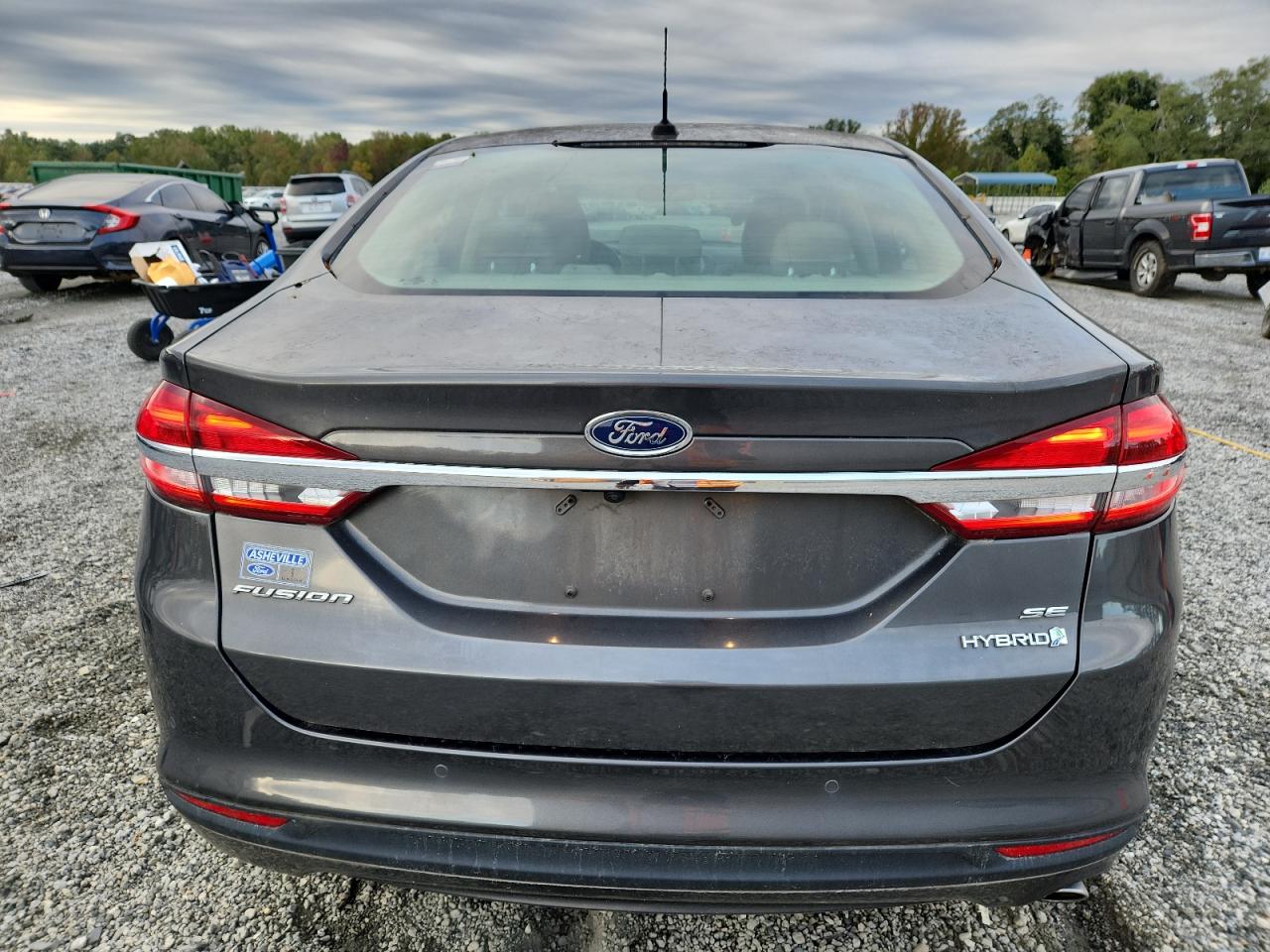 2018 Ford Fusion Se Hybrid VIN: 3FA6P0LU8JR287244 Lot: 85890285