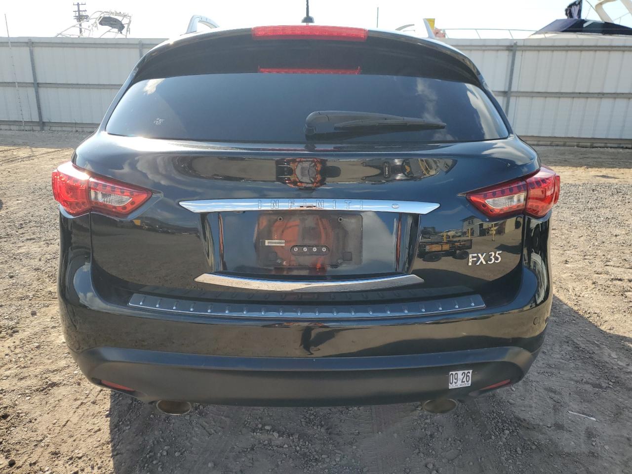 2009 Infiniti Fx35 VIN: JNRAS18U79M104860 Lot: 82206805