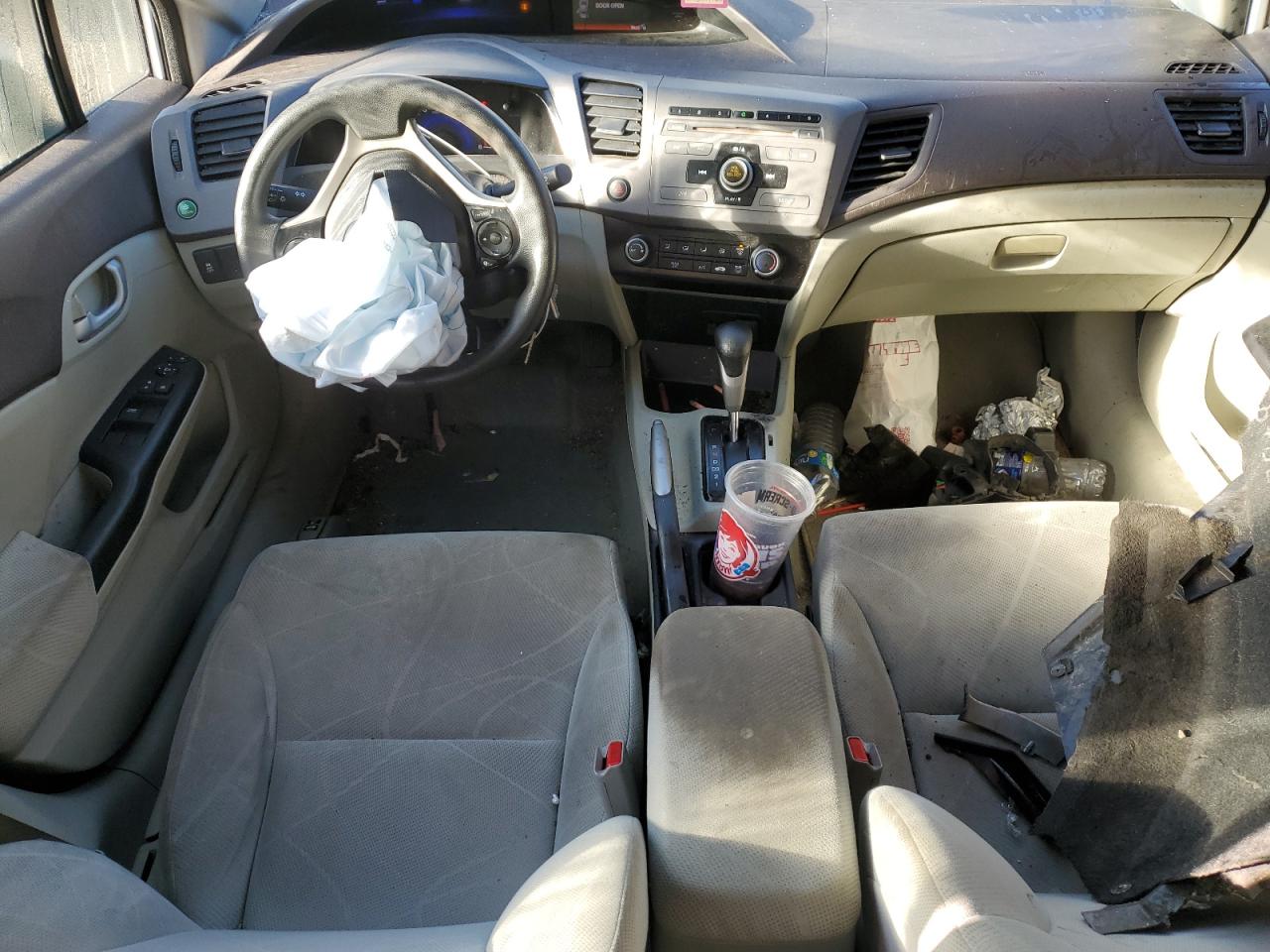 2012 Honda Civic Lx VIN: 2HGFB2F59CH324133 Lot: 84177305