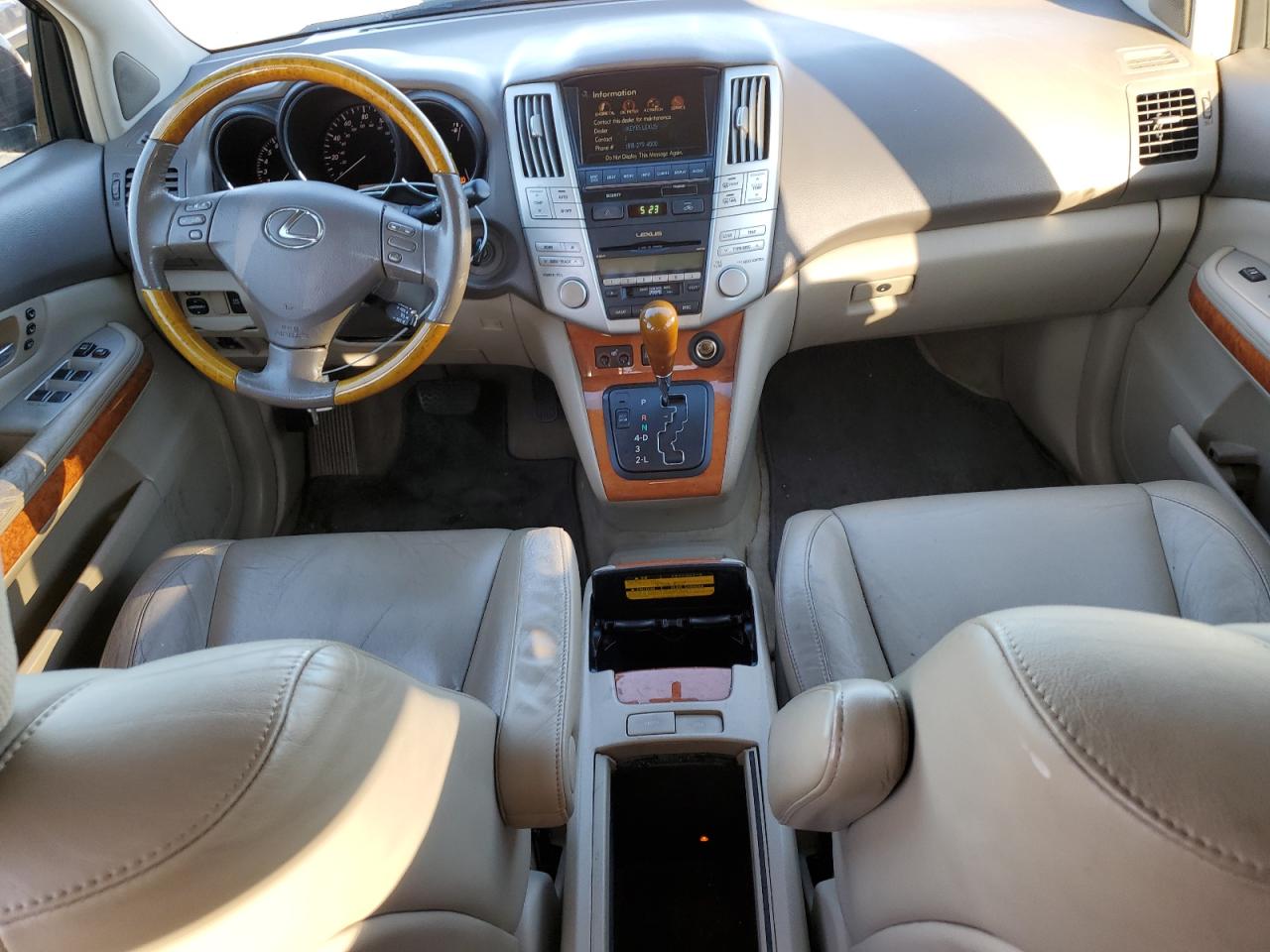 2009 Lexus Rx 350 VIN: JTJGK31U890015593 Lot: 85599115