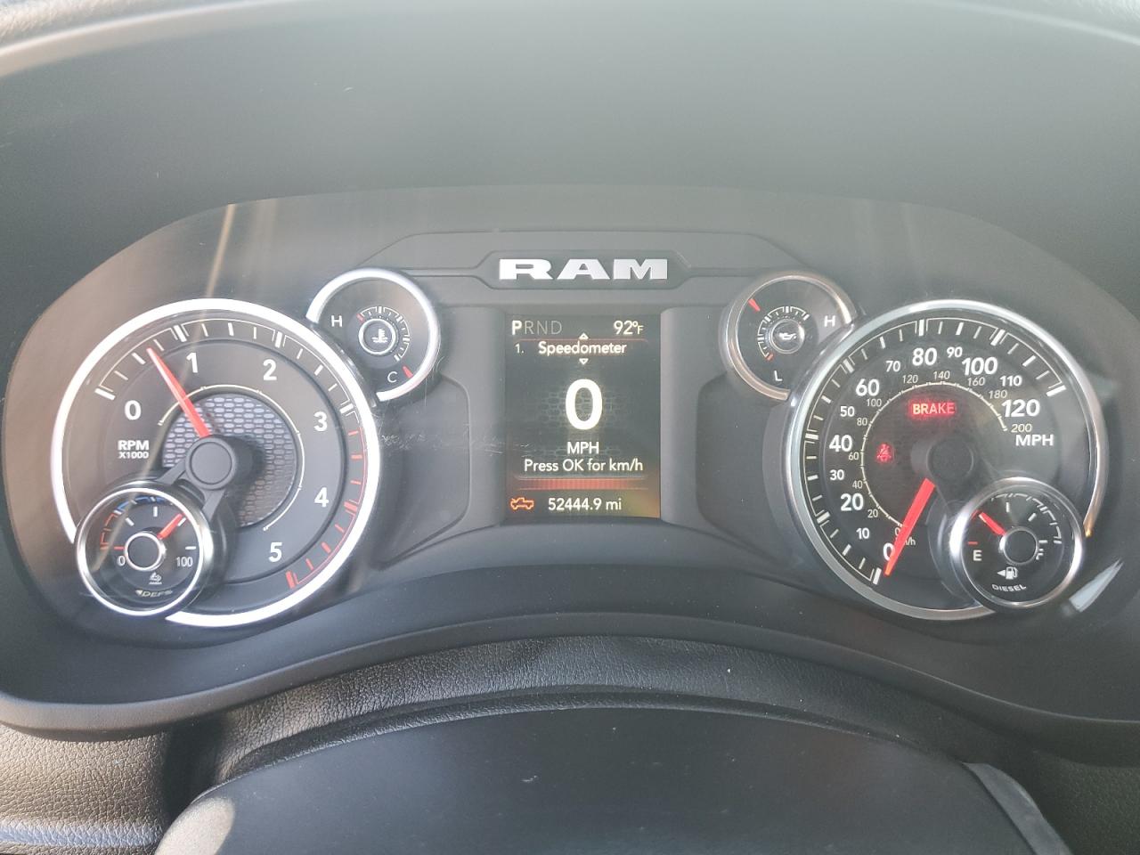 2024 Ram 2500 Big Horn VIN: 3C6UR5DL0RG291429 Lot: 85523085