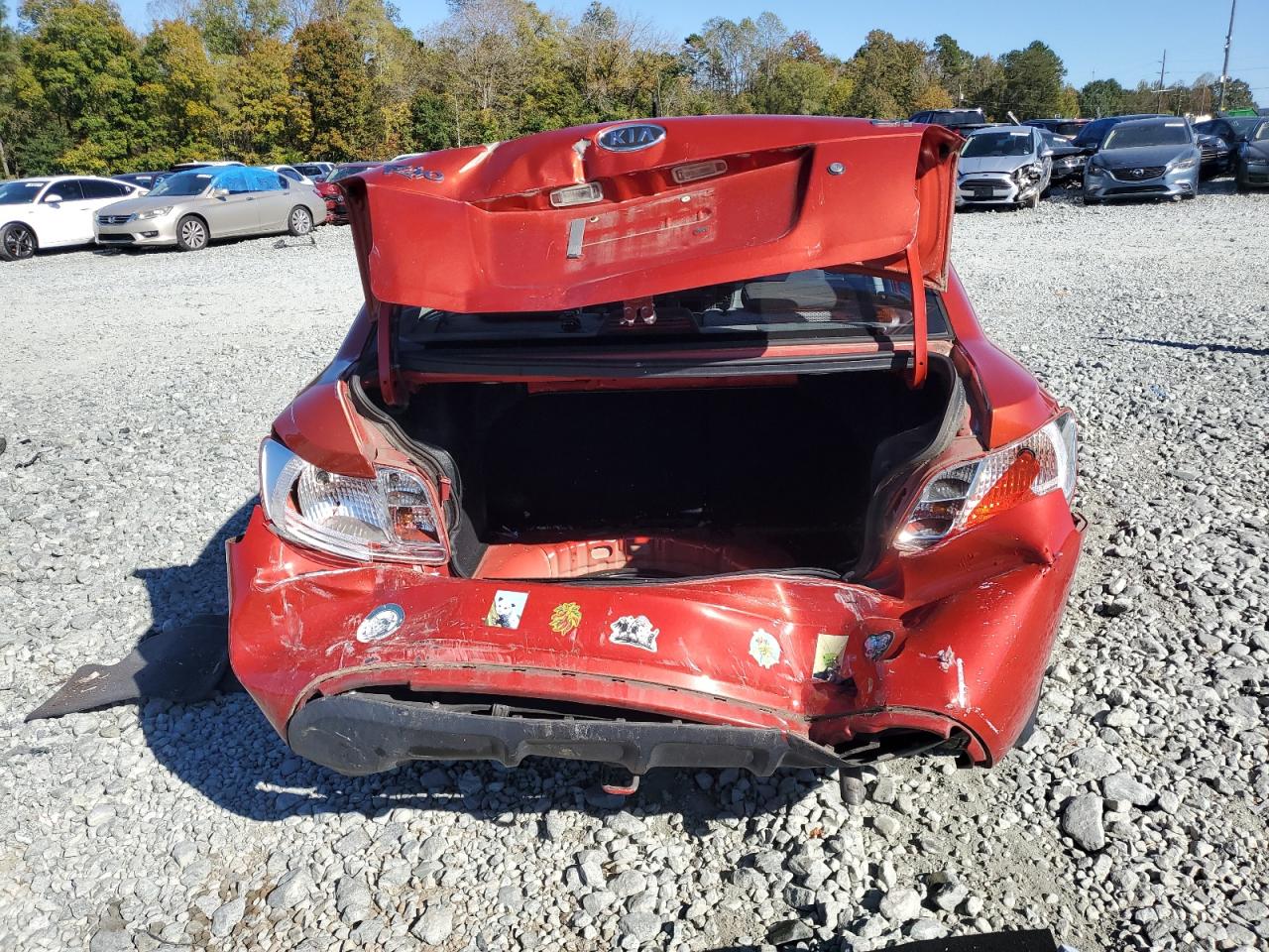 2011 Kia Rio Base VIN: KNADH4A38B6709010 Lot: 86990075