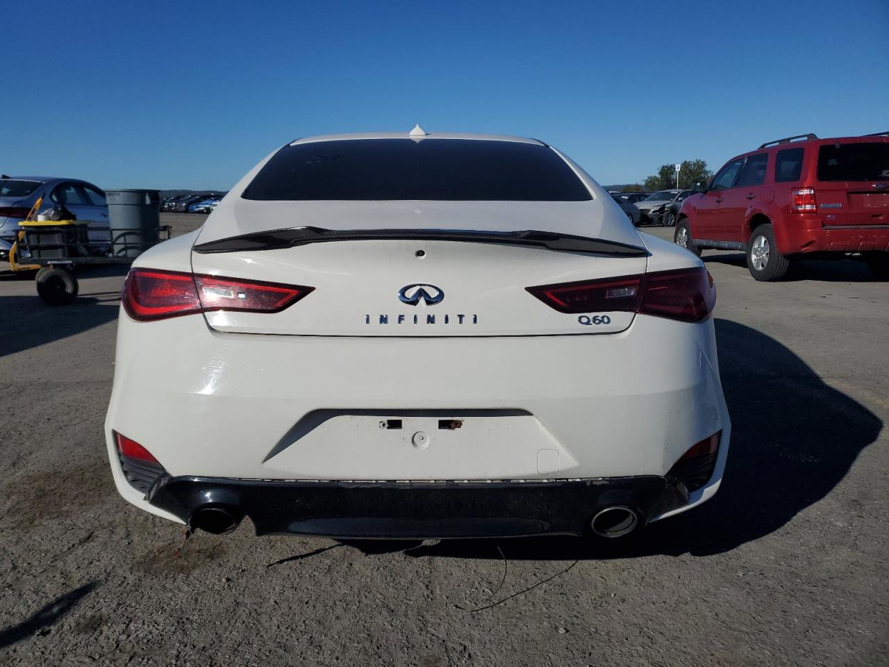 2018 Infiniti Q60 Luxe 300 VIN: JN1EV7EK6JM341393 Lot: 85909885