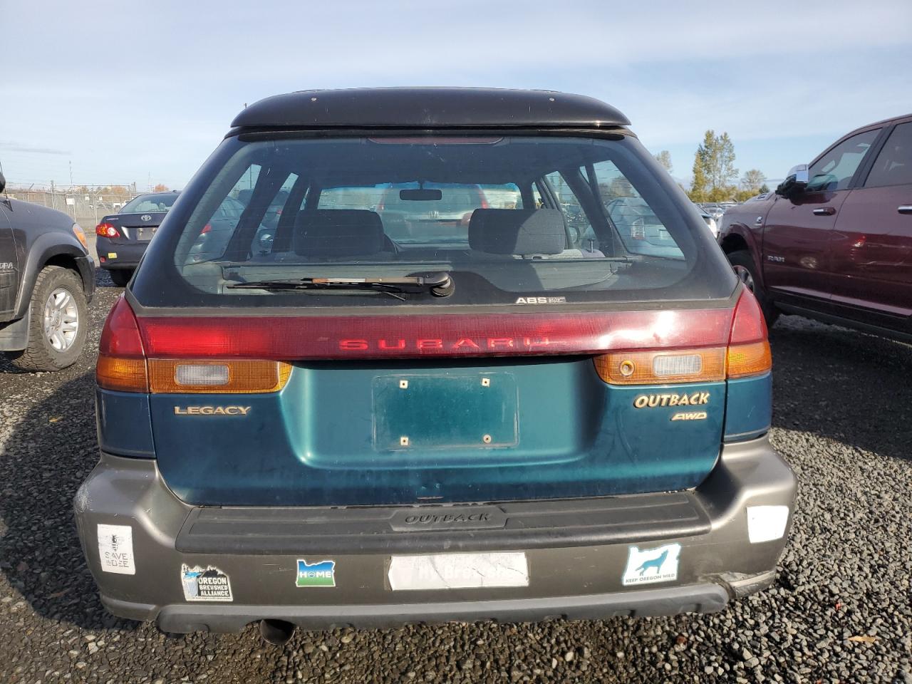 1999 Subaru Legacy Outback VIN: 4S3BG6856X7600093 Lot: 90284255