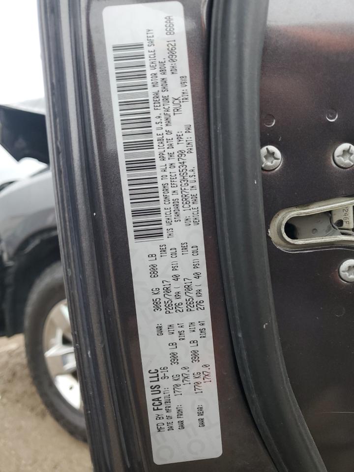 2017 Ram 1500 St VIN: 1C6RR7FG3HS534790 Lot: 82717655