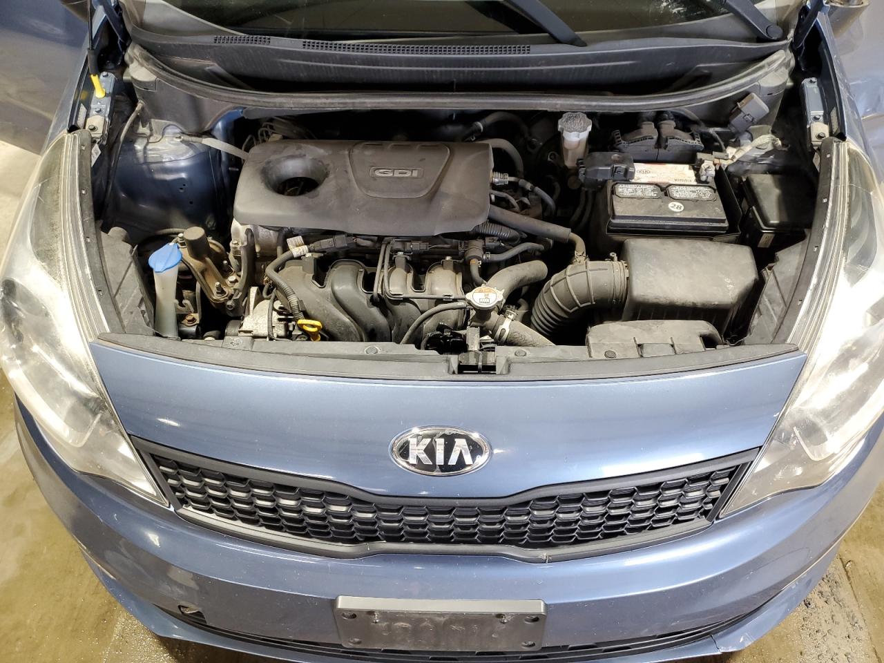 2016 Kia Rio Lx VIN: KNADM4A33G6589295 Lot: 90891855