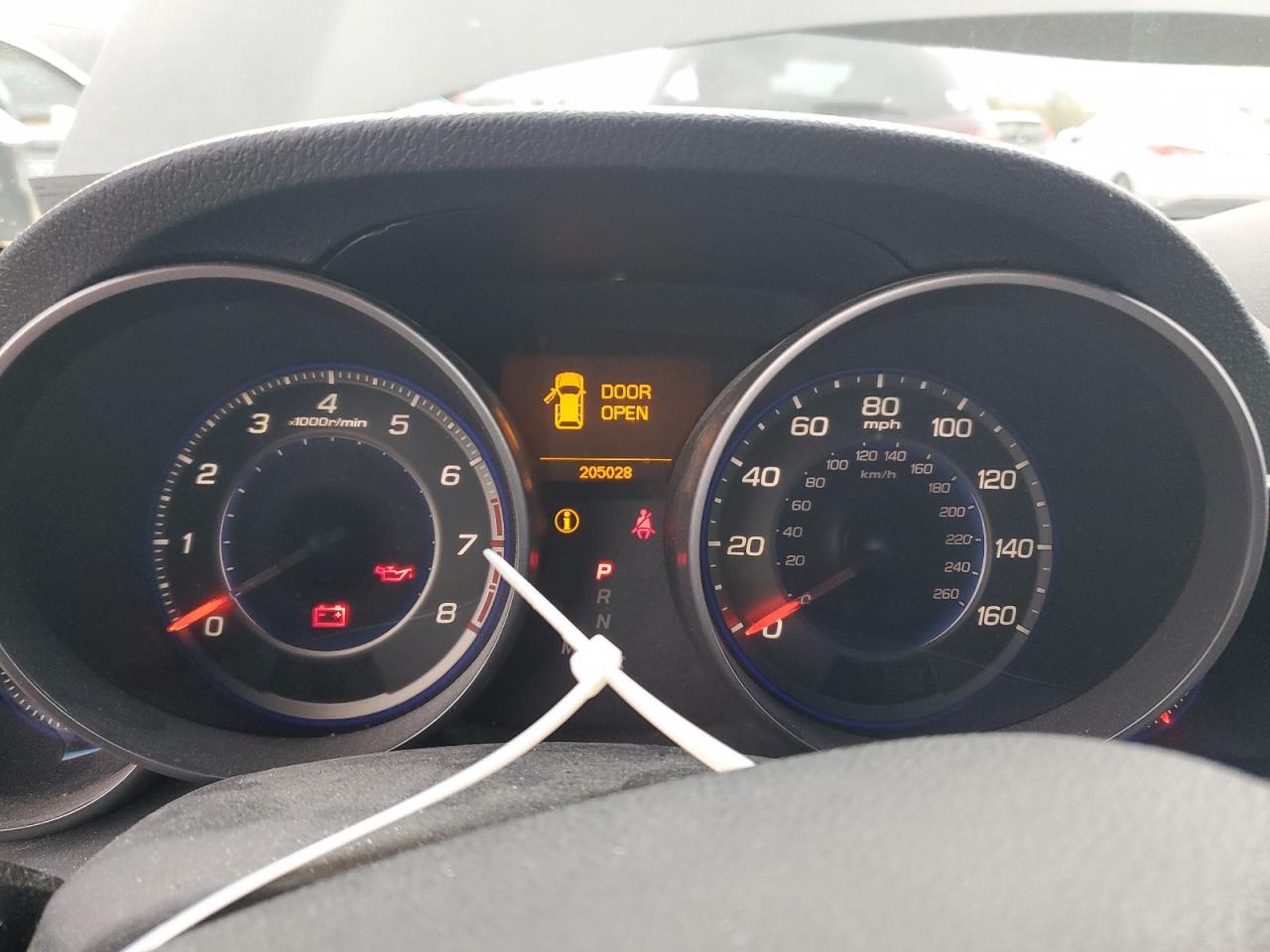 2008 Acura Mdx Technology VIN: 2HNYD28358H529852 Lot: 87124735