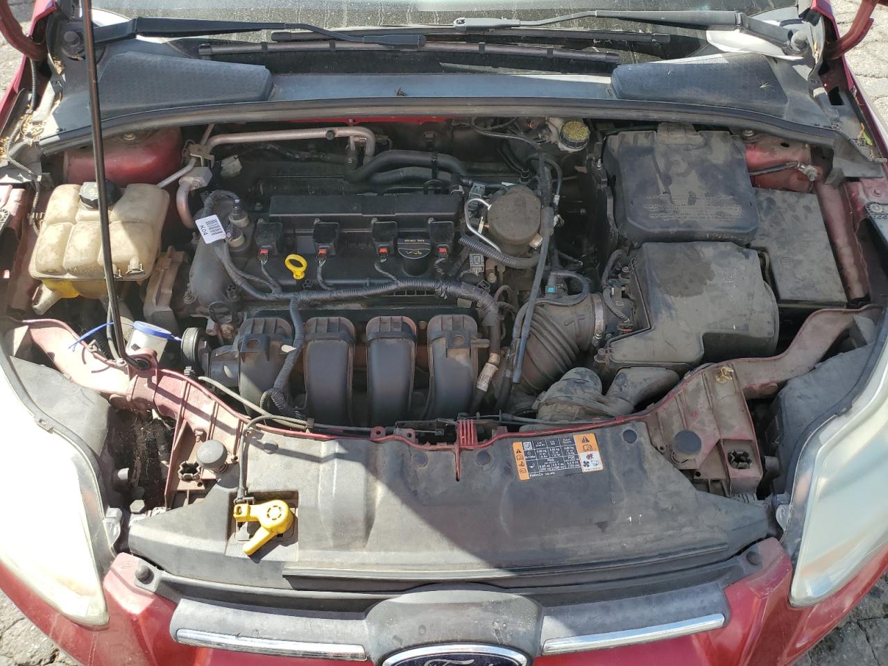 2014 Ford Focus Se VIN: 1FADP3F23EL317130 Lot: 81980175