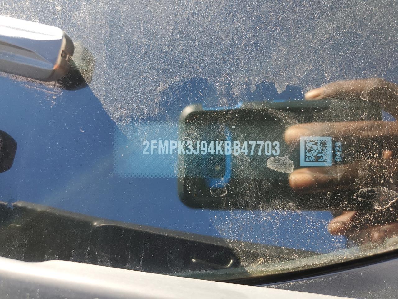 2019 Ford Edge Sel VIN: 2FMPK3J94KBB47703 Lot: 86271645