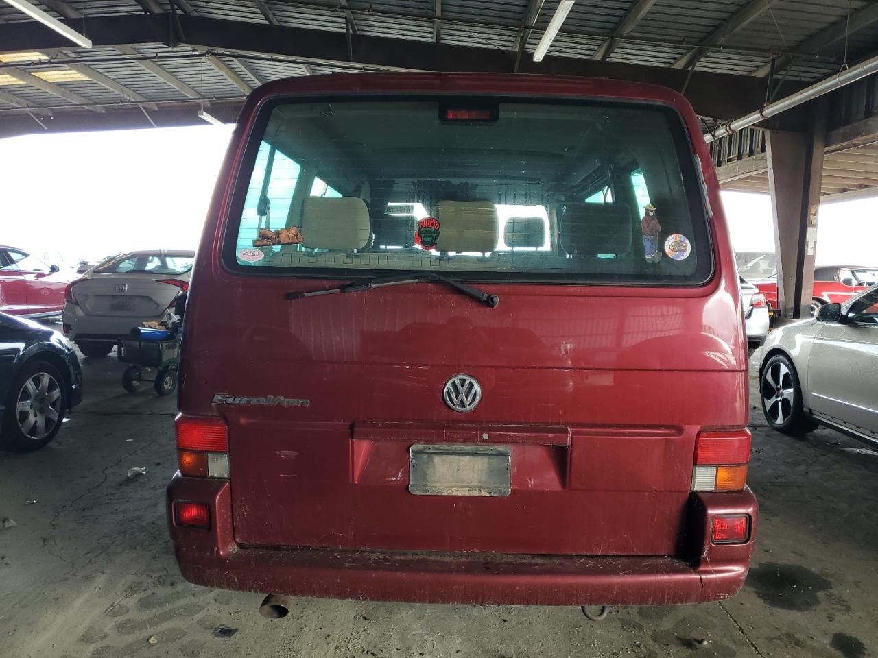 2001 Volkswagen Eurovan Gls VIN: WV2KB47011H112889 Lot: 81975065