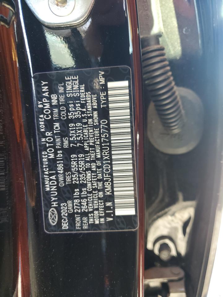 2024 Hyundai Tucson N Line VIN: KM8JFCD1XRU175770 Lot: 85477495