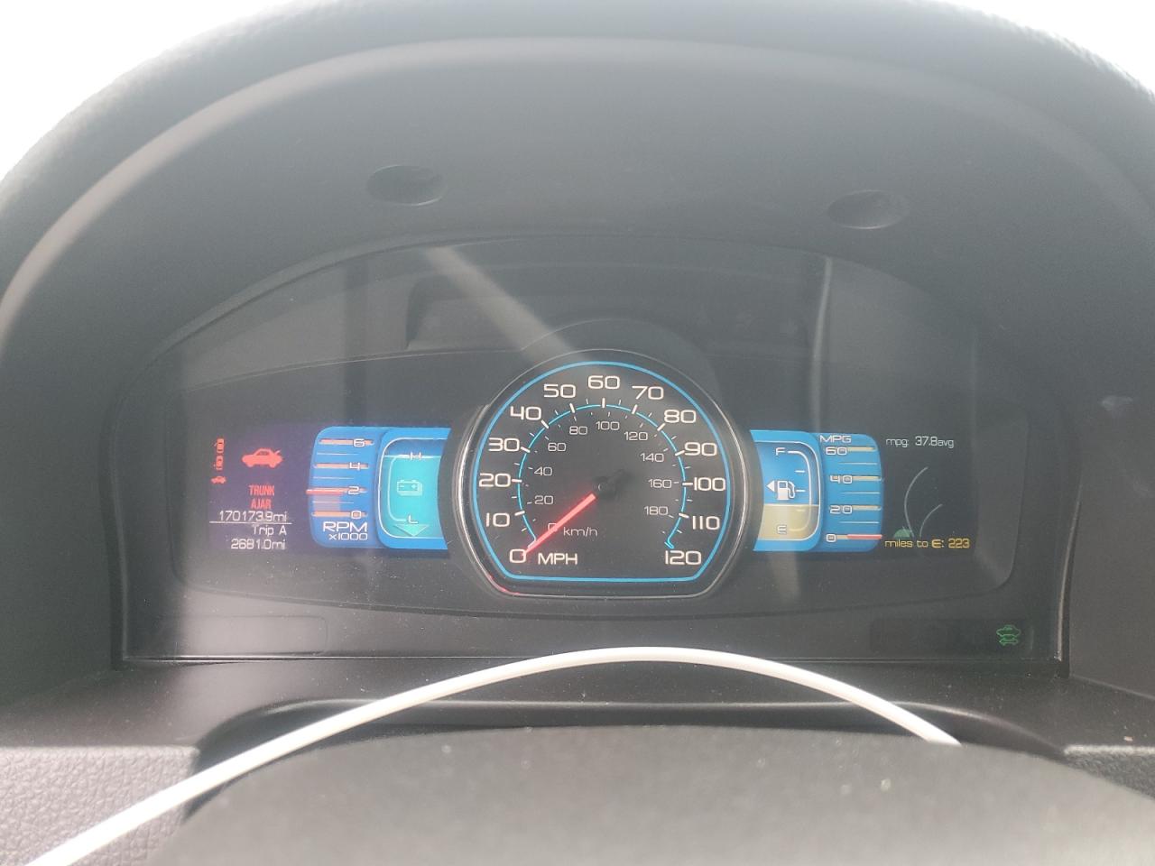 2011 Ford Fusion Hybrid VIN: 3FADP0L33BR315418 Lot: 82369785