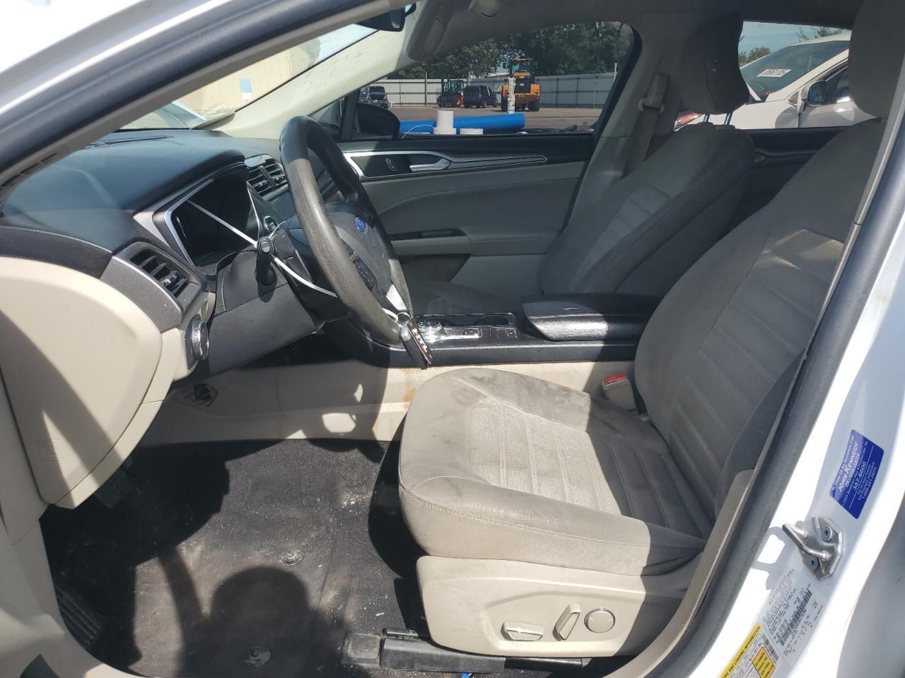 2019 Ford Fusion Se VIN: 3FA6P0HD2KR126284 Lot: 86146645