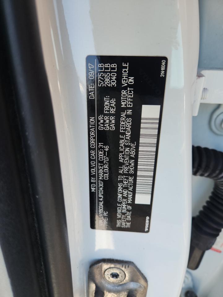 2018 Volvo S90 T8 Inscription VIN: LVYBC0AL4JP034307 Lot: 85292175