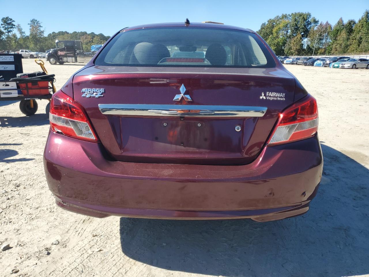 2020 Mitsubishi Mirage G4 Es VIN: ML32F3FJ3LHF07706 Lot: 87084115