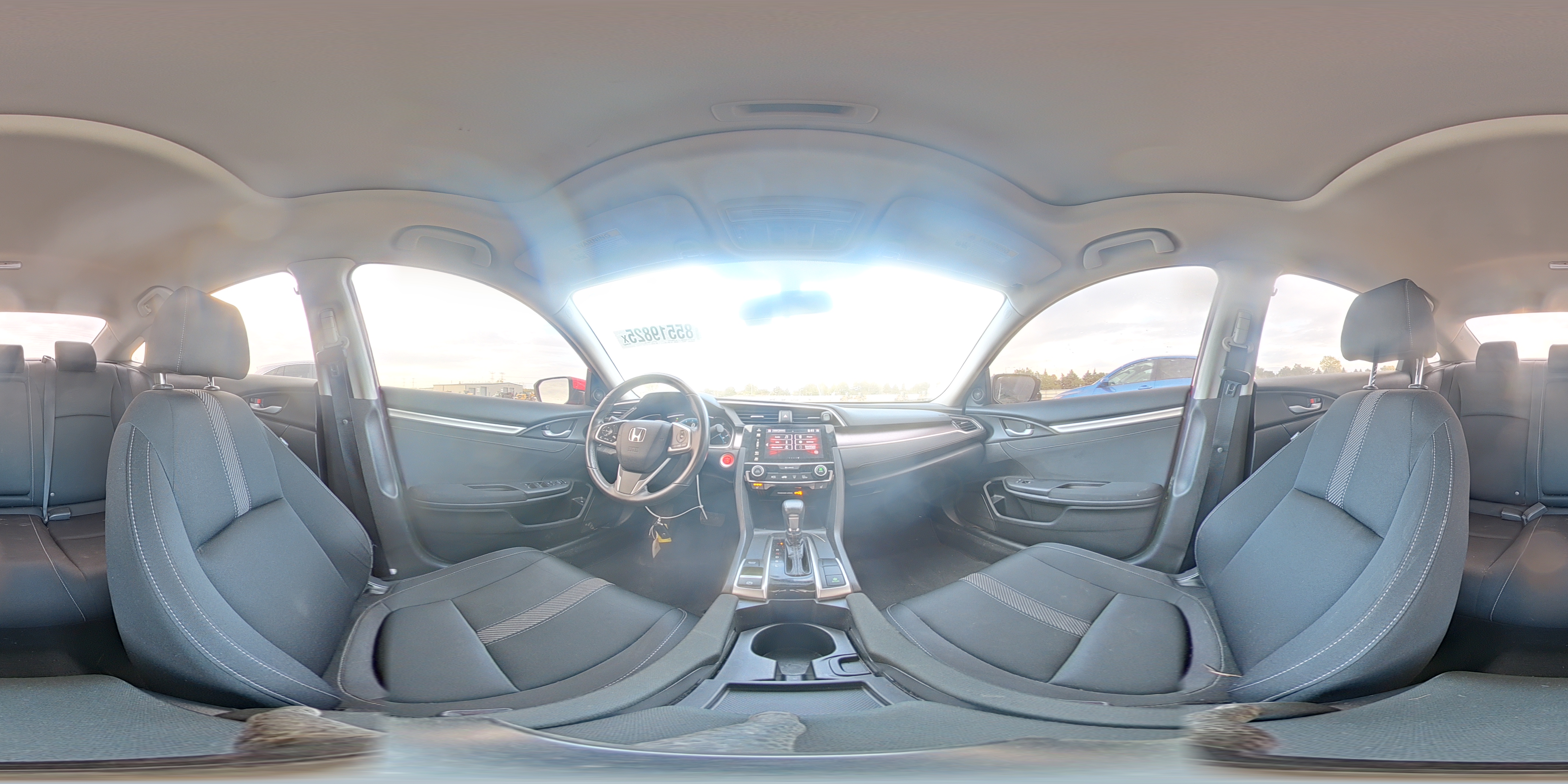 2018 Honda Civic Ex VIN: JHMFC1F32JX022663 Lot: 85519825