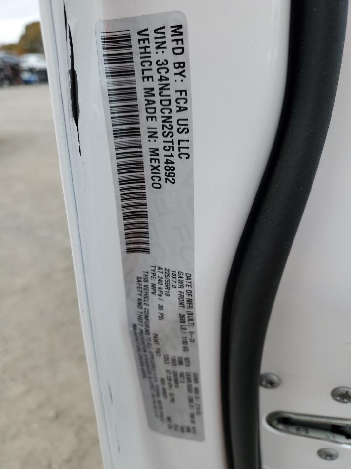 2025 Jeep Compass Limited VIN: 3C4NJDCN2ST514892 Lot: 89612905